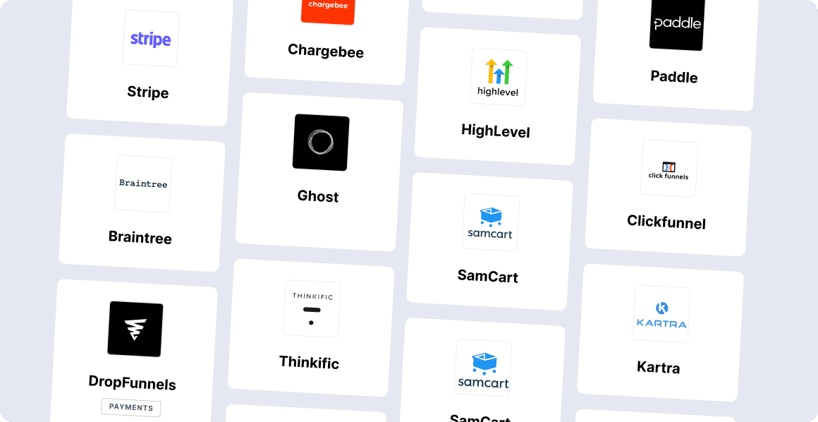 FirstPromoter affiliate program management: integrations